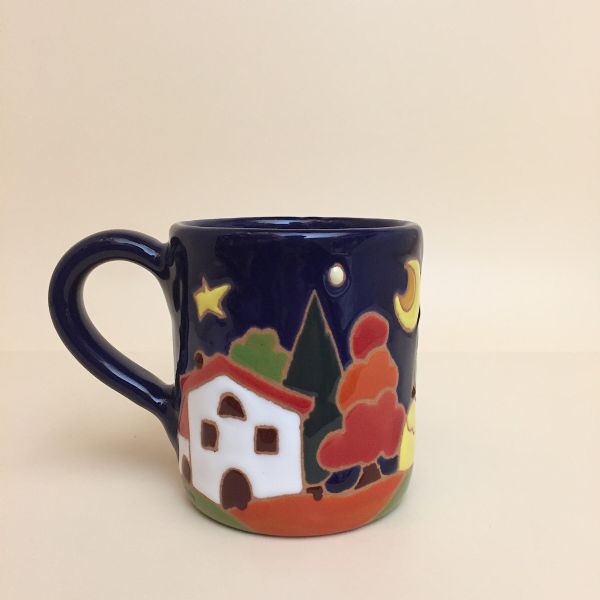 NB204B 09 6 - Mug cm 9 naif night set of 6